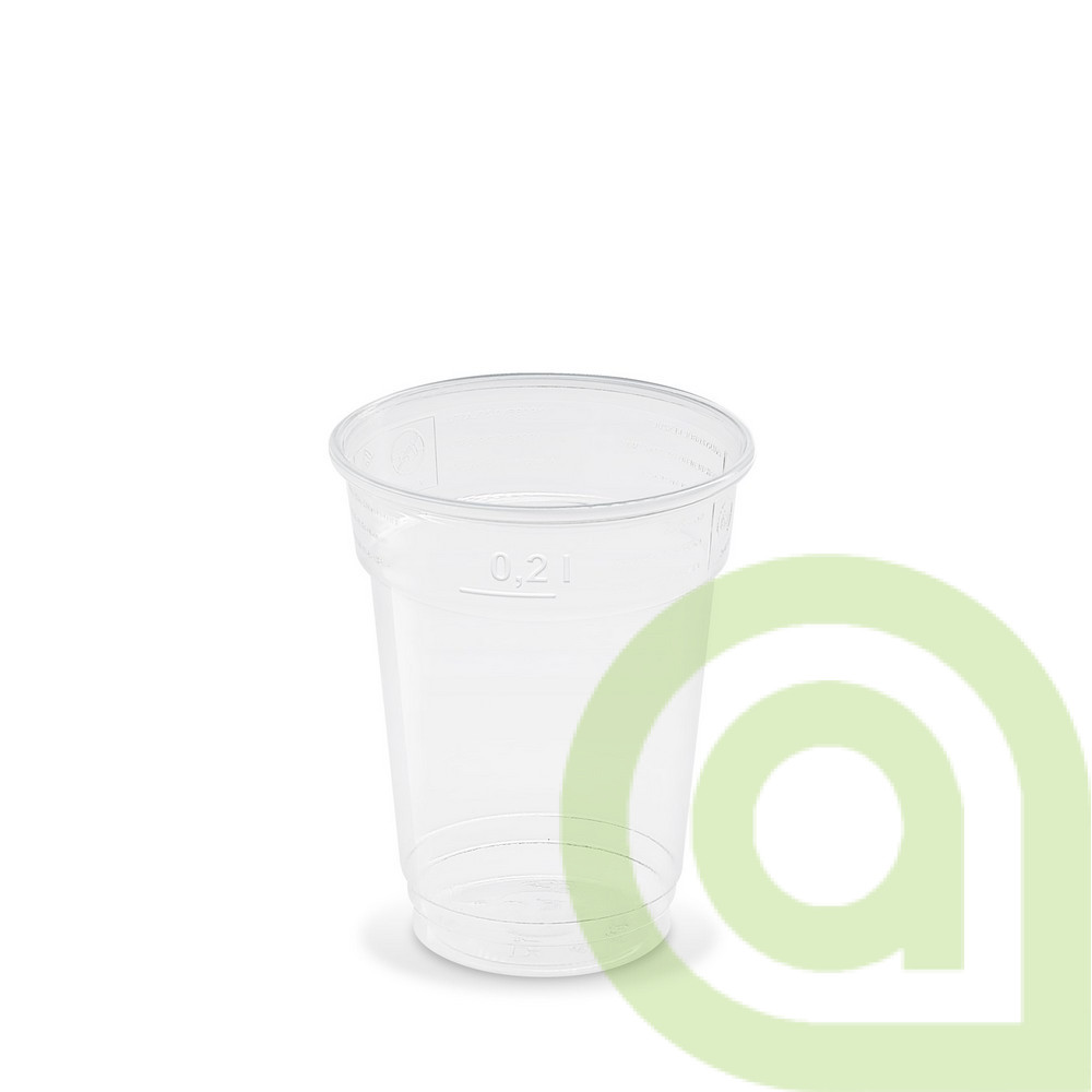 Pohár (rPET), O78mm 0,2L, 50ks