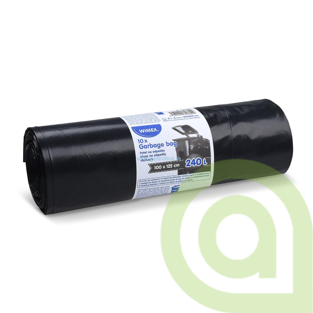 VRECE IGELITOVÉ ČIERNE 240L