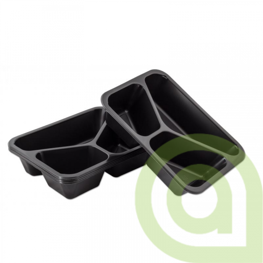 MISKA ČIERNA ZATAVOVACIA “K” 3-DIELNA 50ks