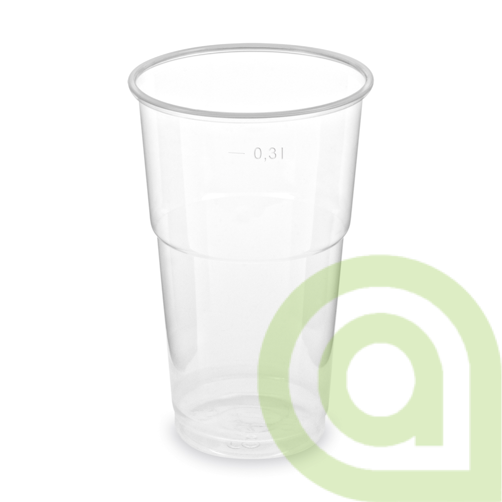 POHÁR (PP) PRIEHĽADNÝ 0,3 L 50ks
