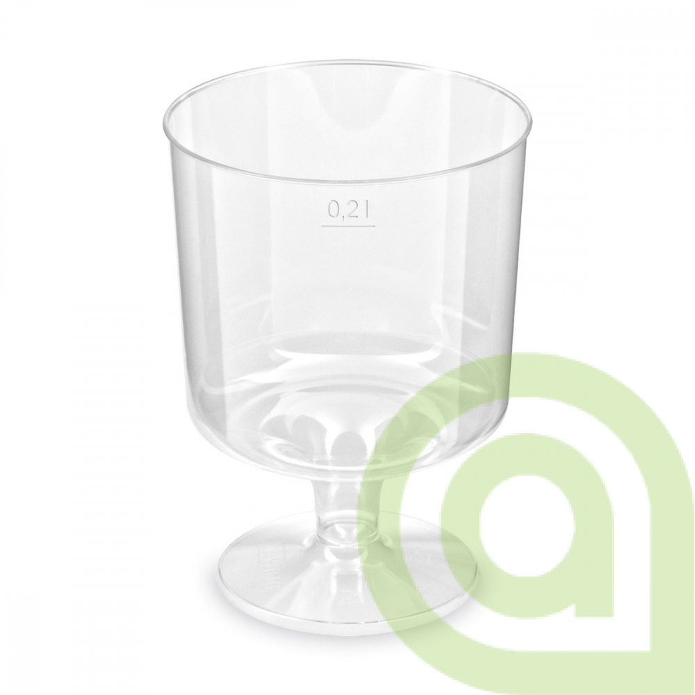 POHÁR KRYŠTÁL NA STOPKE 0,2 L 10ks