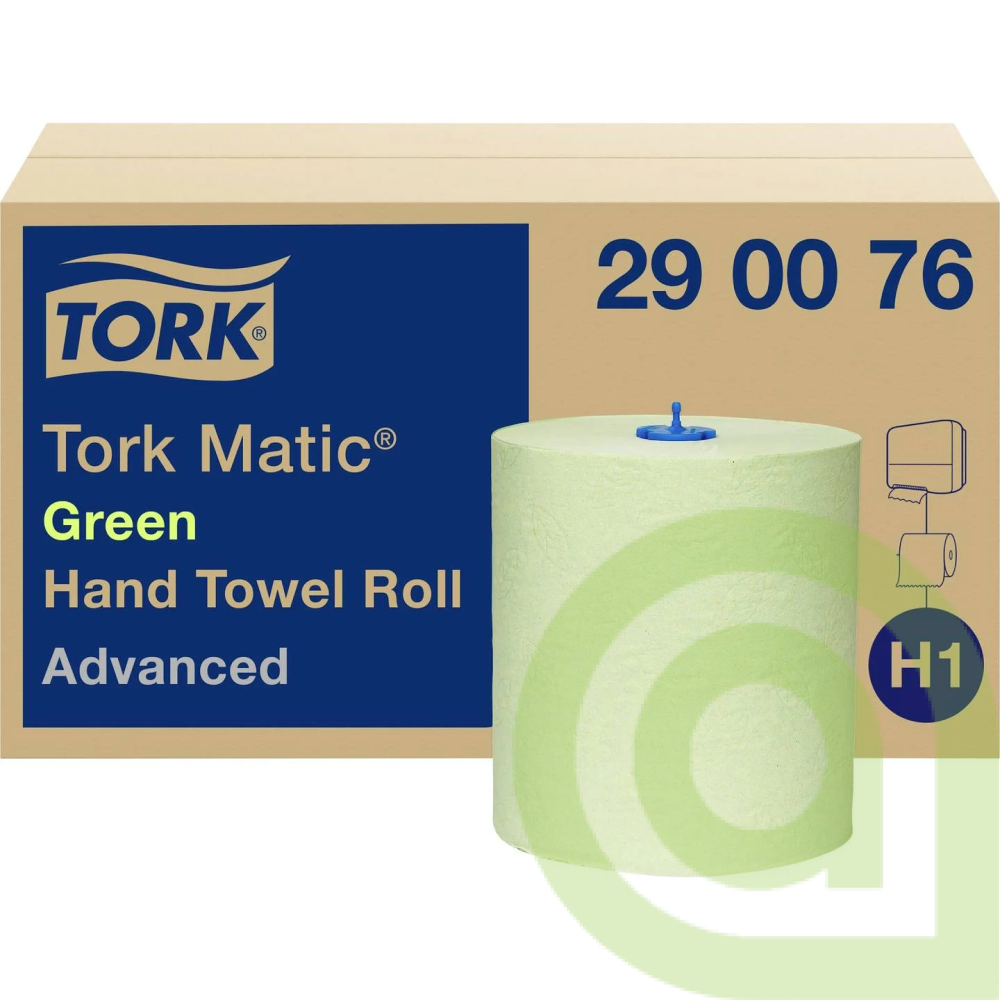Tork Matic® zelené papierové utierky v kotúči 6ks