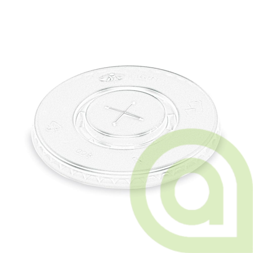 VIEČKO S KRÍŽOVÝM OTVOROM PRIESVITNÉ 80 MM 100ks