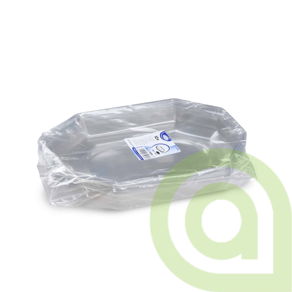 VIEČKO VYPUKLÉ (RPET) PRIEHĽADNÉ 10ks