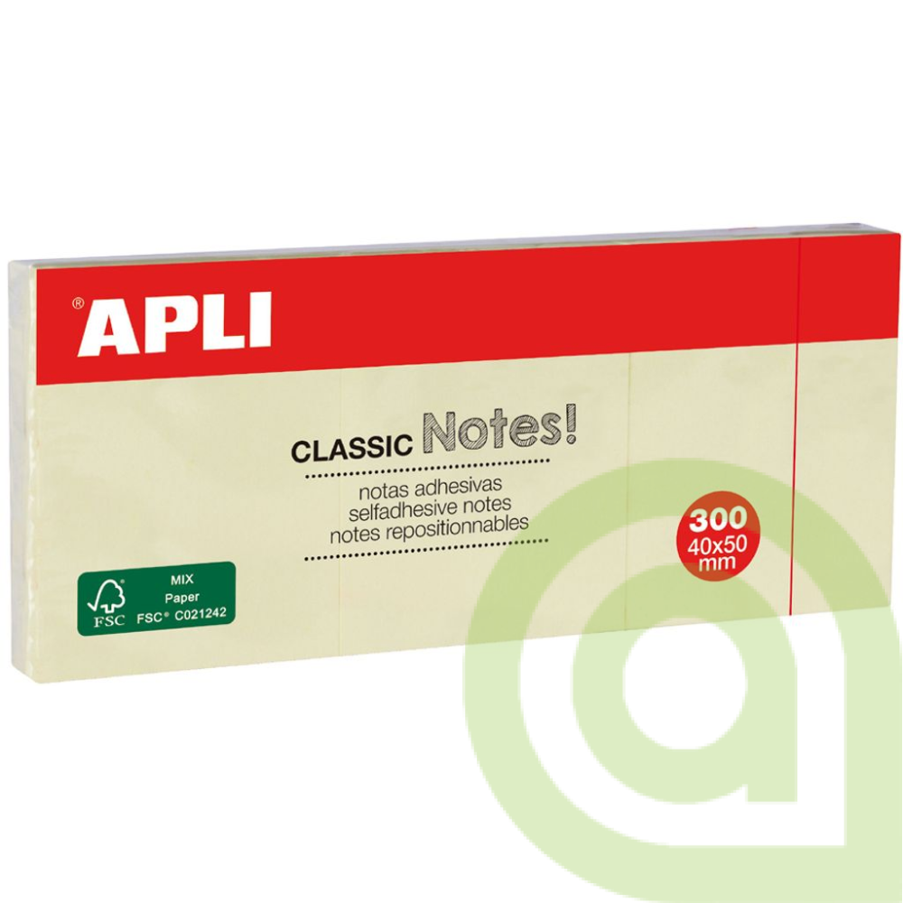 APLI SAMOLEPIACE BLOČKY 3x100 listov