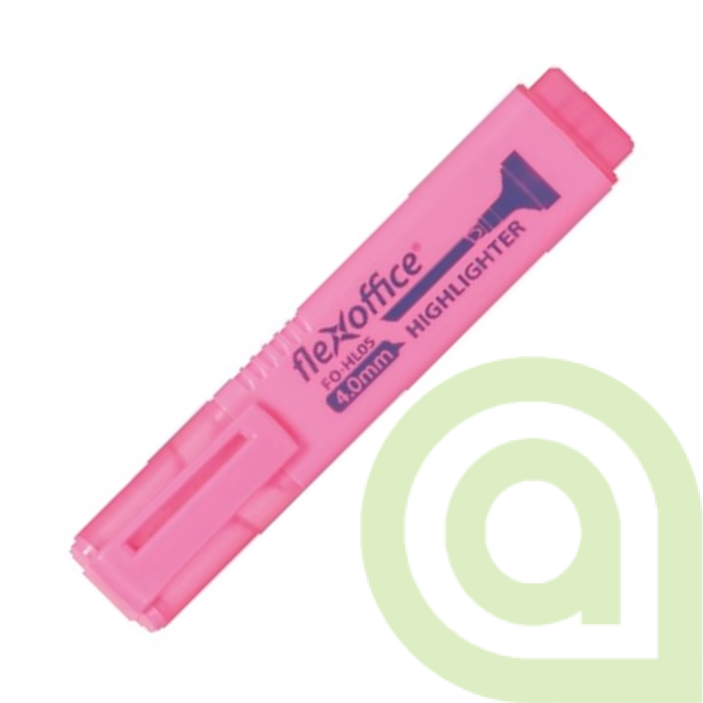 FLEXOFFICE HL05 ZVÝRAZŇOVAČ rúžový