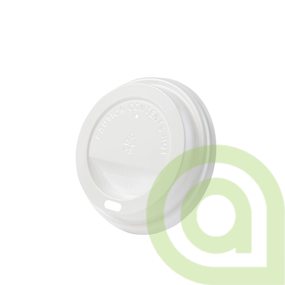 VIEČKO VYPUKLÉ 80 MM Biele 50ks