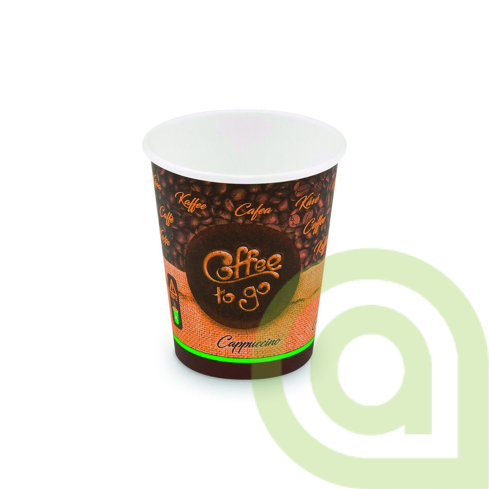 Papierový pohár Coffee to go, 80mm, 280ml, 50ks