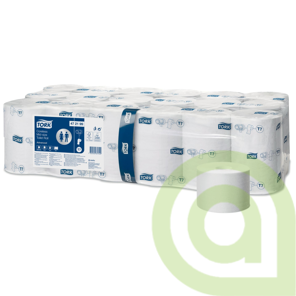 Tork Mid-Size bezdutinkový toaletný papier biely 36ks