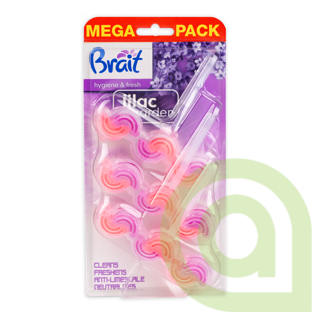WC blok BRAIT MEGA PACK lilac 3ks