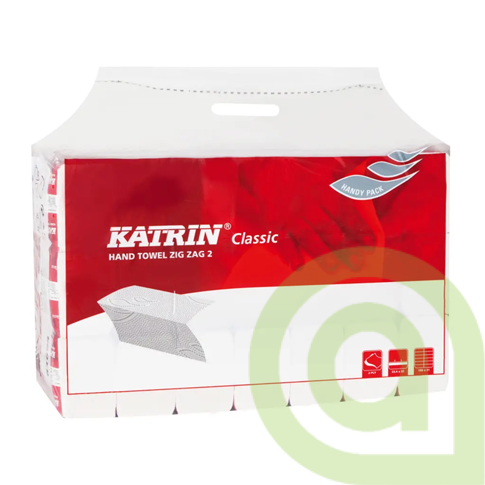 Papierové utierky KATRIN ZZ, 35298 biele 20x200ks