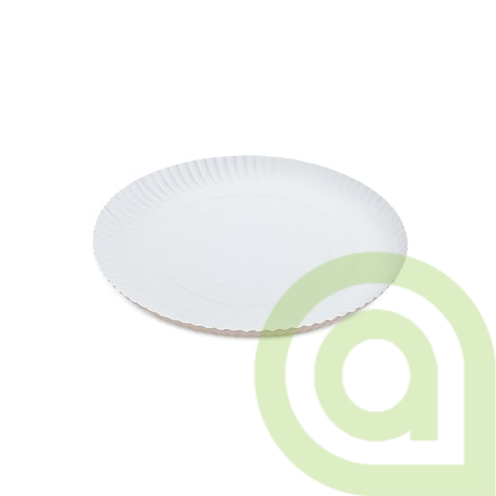 Papierový tanier hlboký biely 30cm, 50 ks