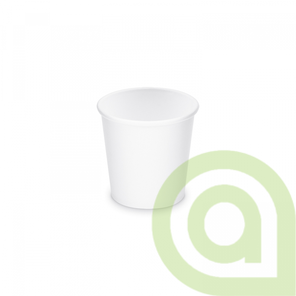 Papierový pohár biely XS 50ks