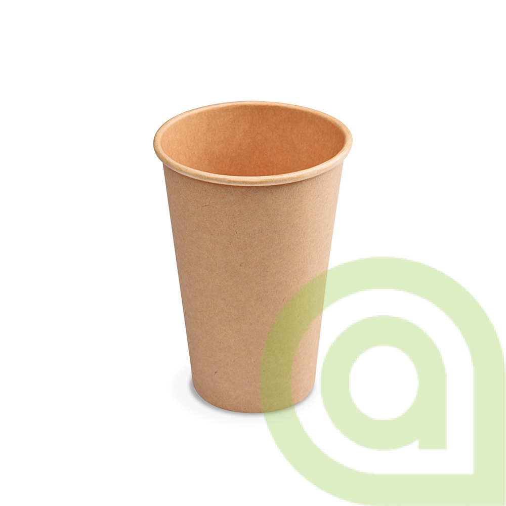 Papierový pohár kraft M/L 50ks