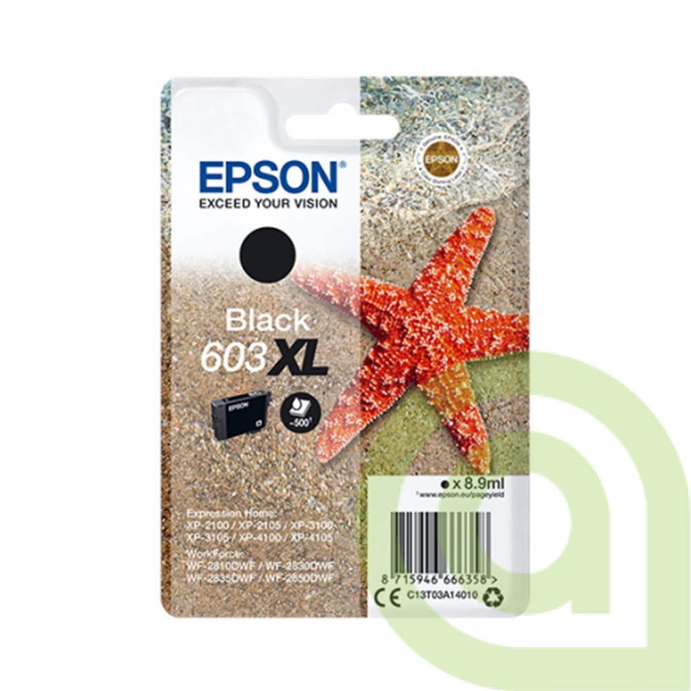 Toner EPSON C13T03A14010 čierny 603XL