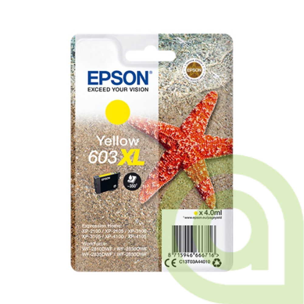 Toner EPSON C13T03A44010 žltý 603XL