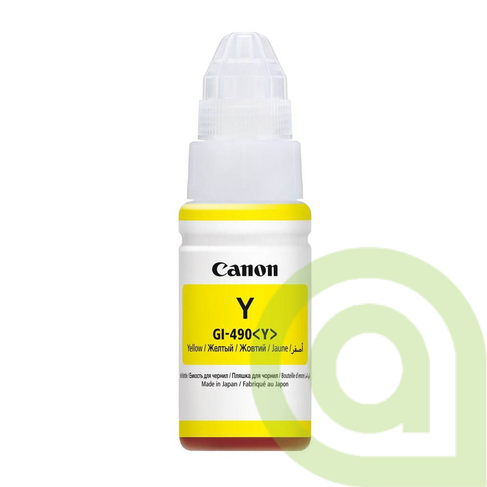 Toner GI-490 Originál canon 70ml yellow