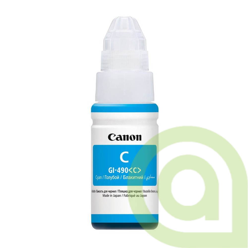 Toner GI-490 Originál canon 70ml cyan