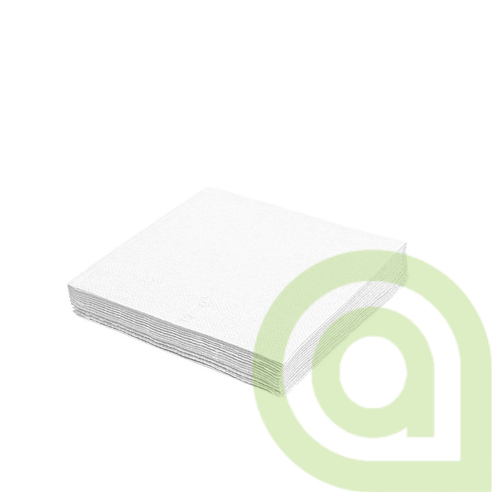 SERVÍTKY 1-VRSTVÉ 24 x 24 CM biela 500ks