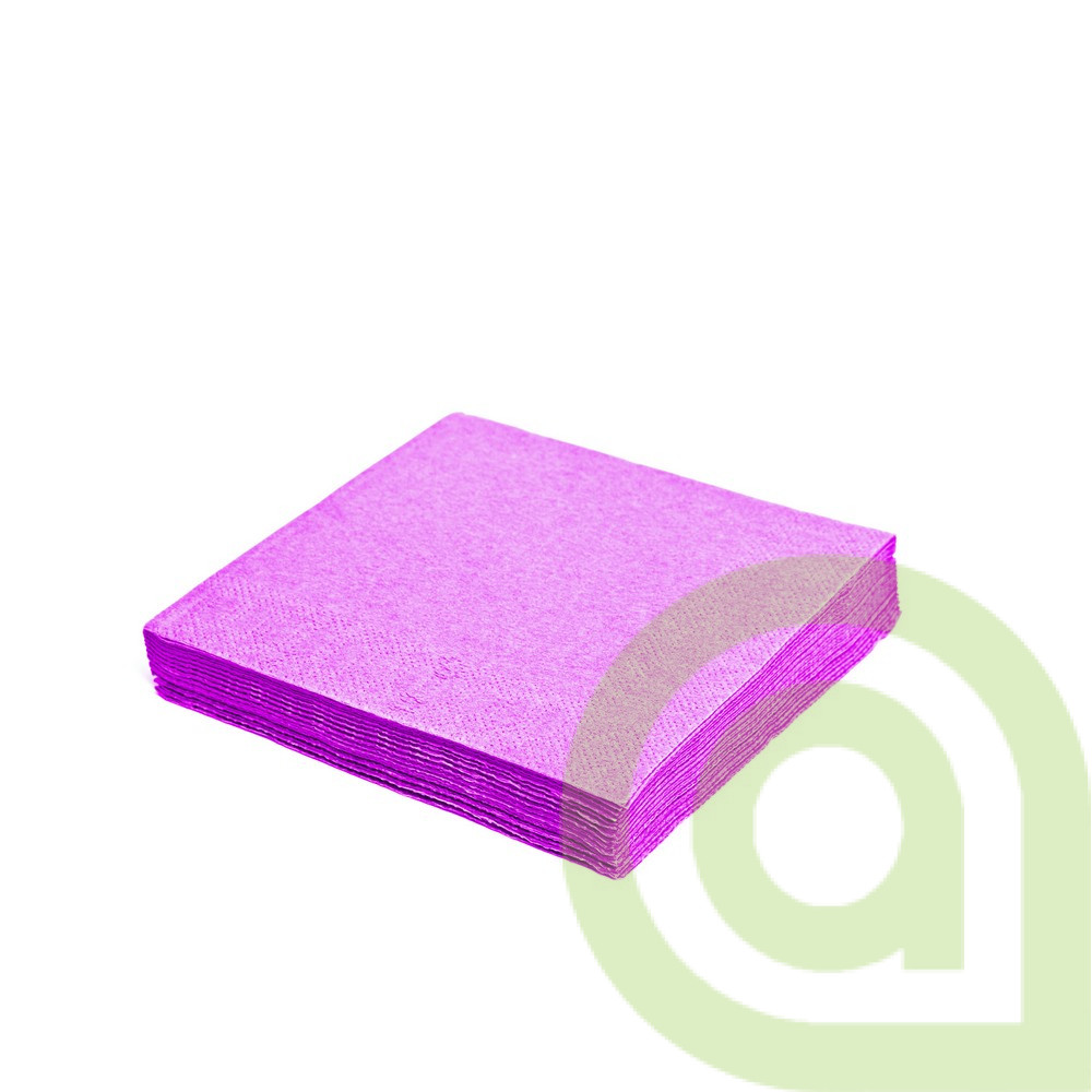 Obrúsok (PAP FSC Mix) 3vrstvý, svetlofialový, 40 x 40 cm, 250ks