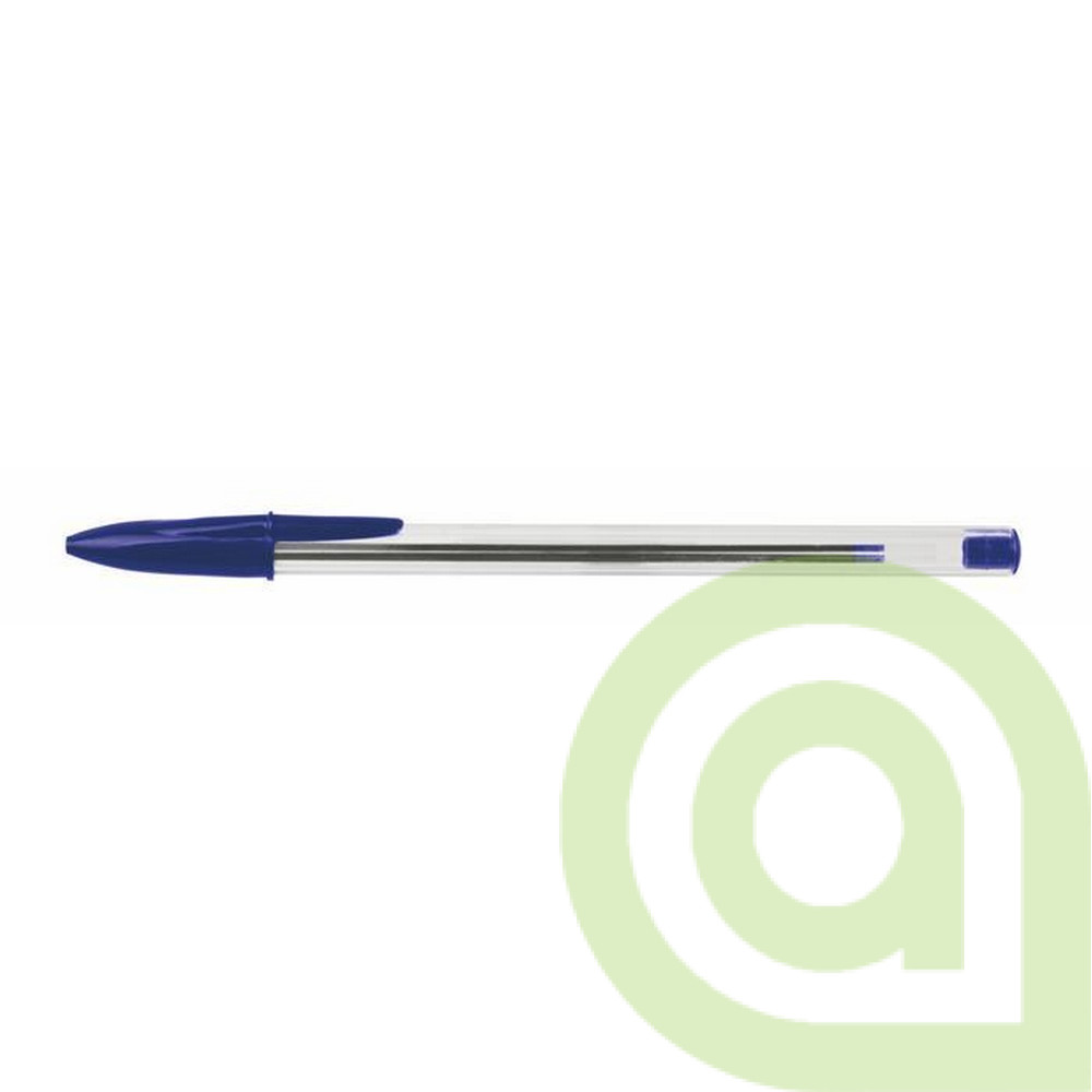 Guľôčkové pero VICTORIA OFFICE, 0,7 mm, s vrchnákom, modré, 50ks