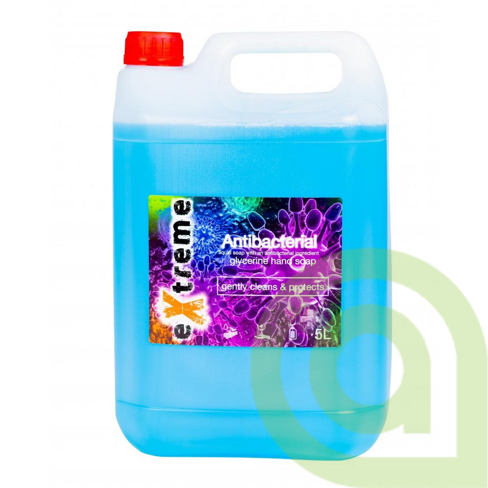 Mydlo tekute eXtreme 5L,s antibakteriálnou prísadou modré