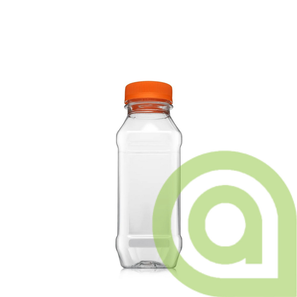 Fľaša PET s uzáverom, 0,3L, 200ks