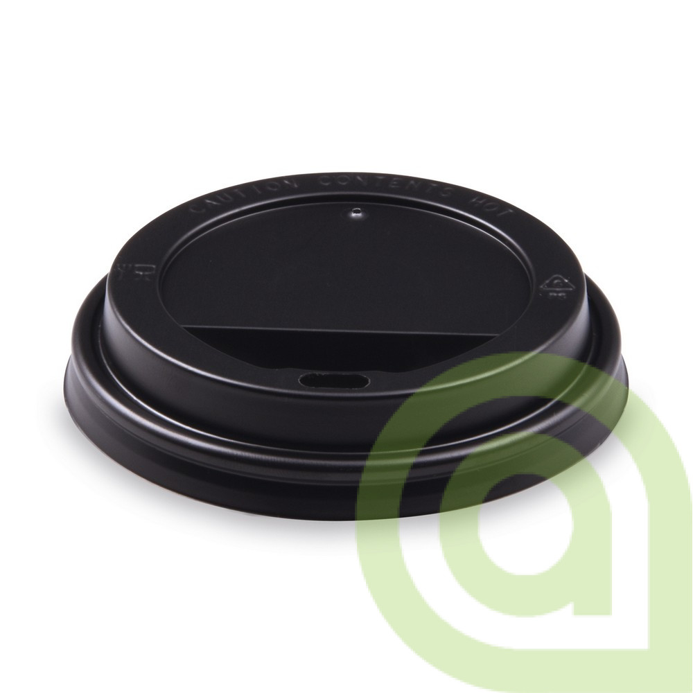 Viečko vypuklé (PS) čierne, priemer 90mm, 100ks