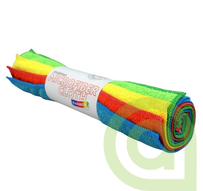 Utierky z mikrovlákna rainbow 5ks