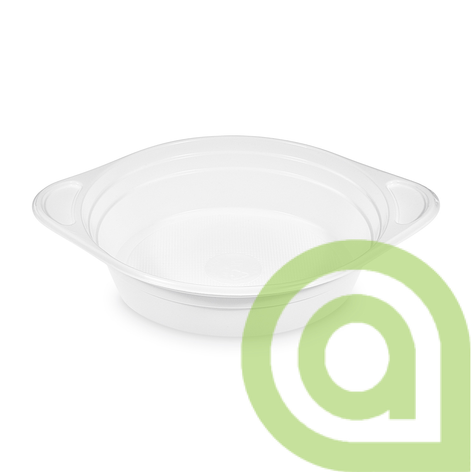 Miska s uškami, biela, 350ml, 100ks