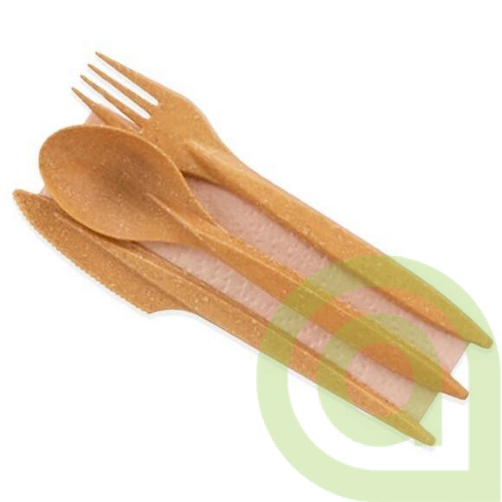 PRÍBORY SADA PREMIUM WPC, nôž+vidlička+lyžica+obrúsok 500ks