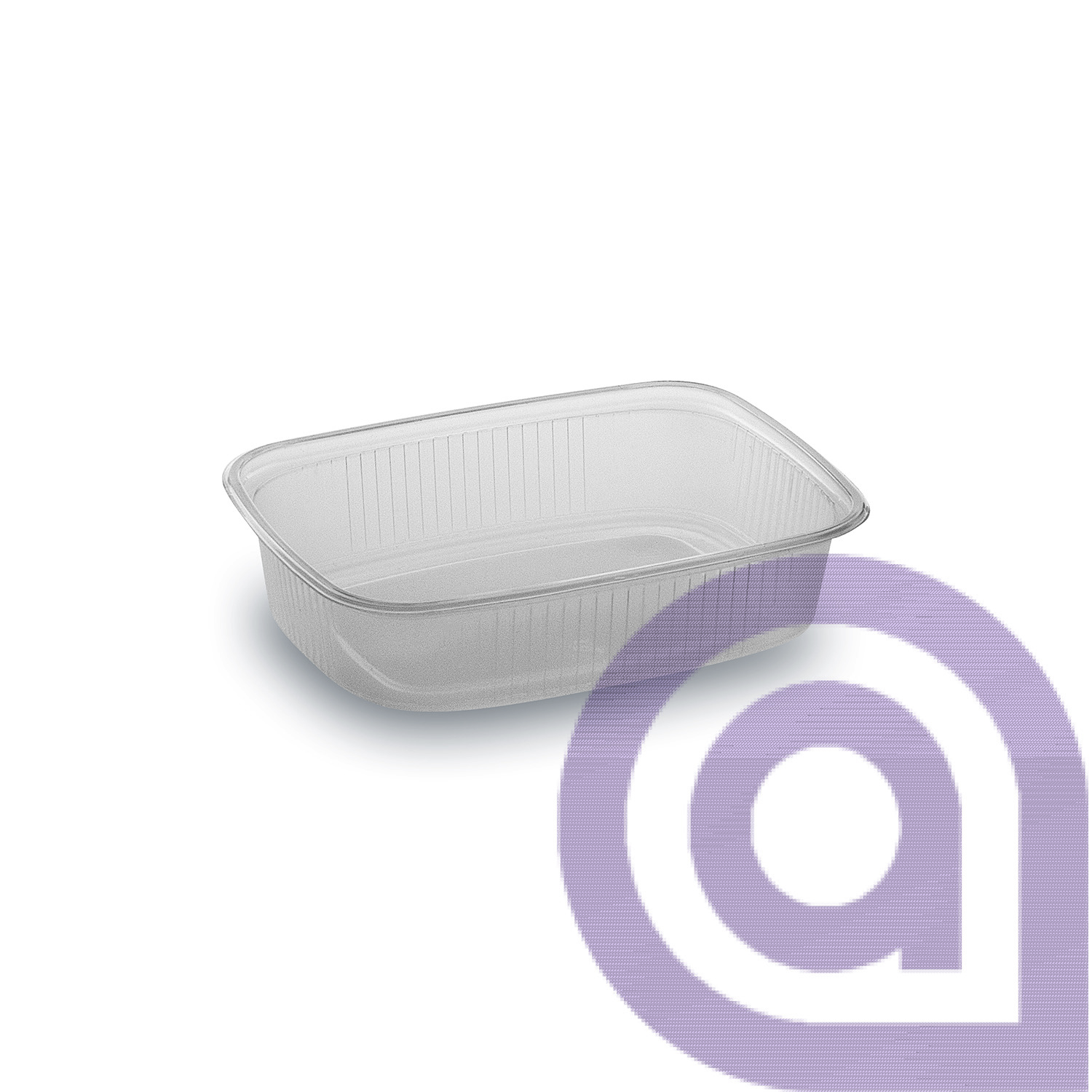 Miska (PP) hranatá priehľadná 108 x 81 mm 125ml [100 ks]