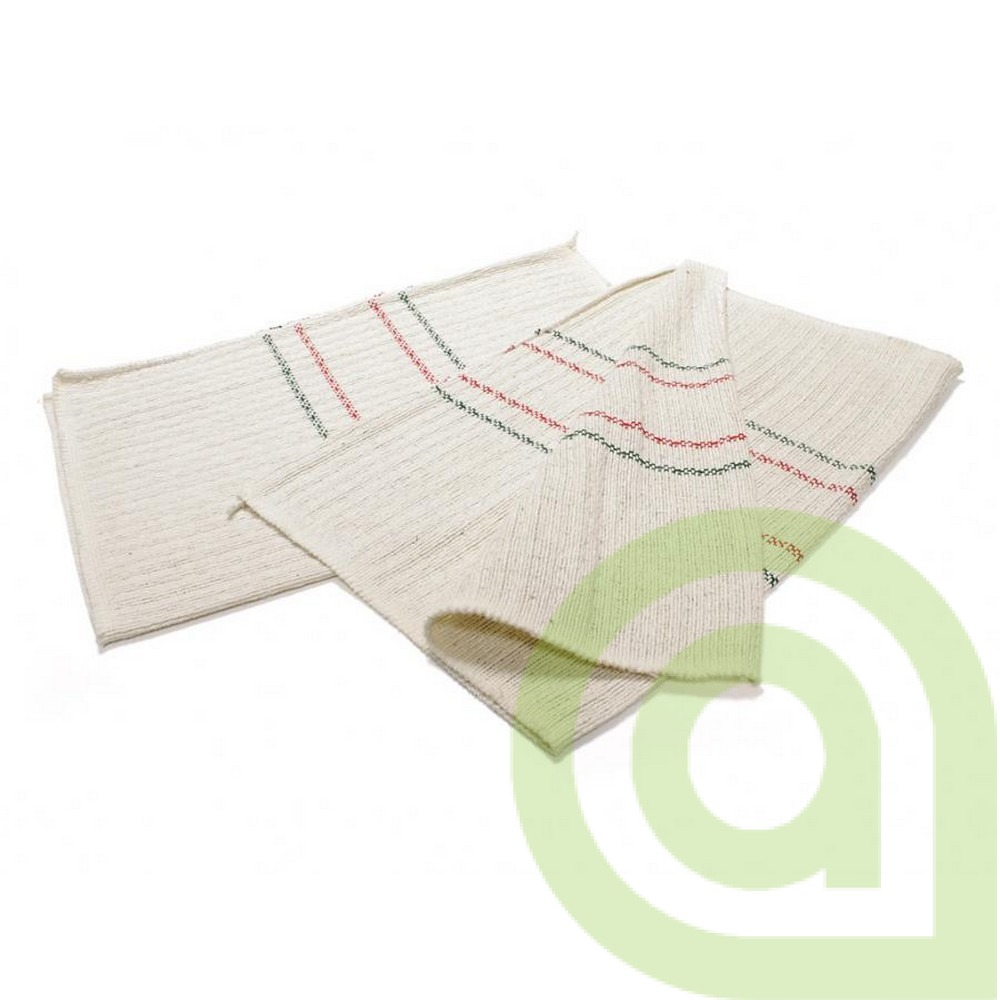 Handra MILADA VAFLO, 50cm x 60cm, tkaná biela