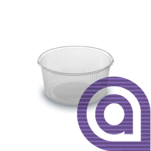 Miska (PP) okrúhla priehľadná 250ml [100 ks]