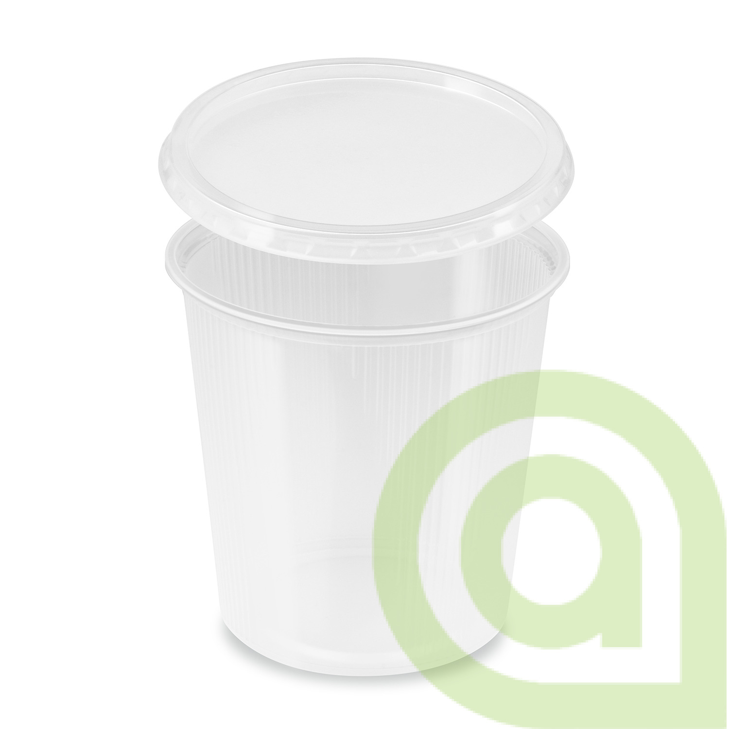 Miska (PP) okrúhla priehľadná 500ml + viečko 250ks