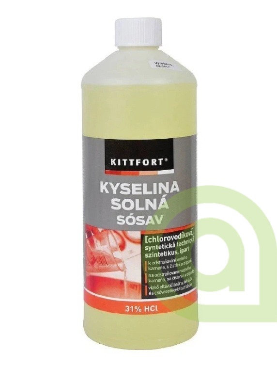 KITTFORT Kyselina soľná - chlorovodíková 31% 1L