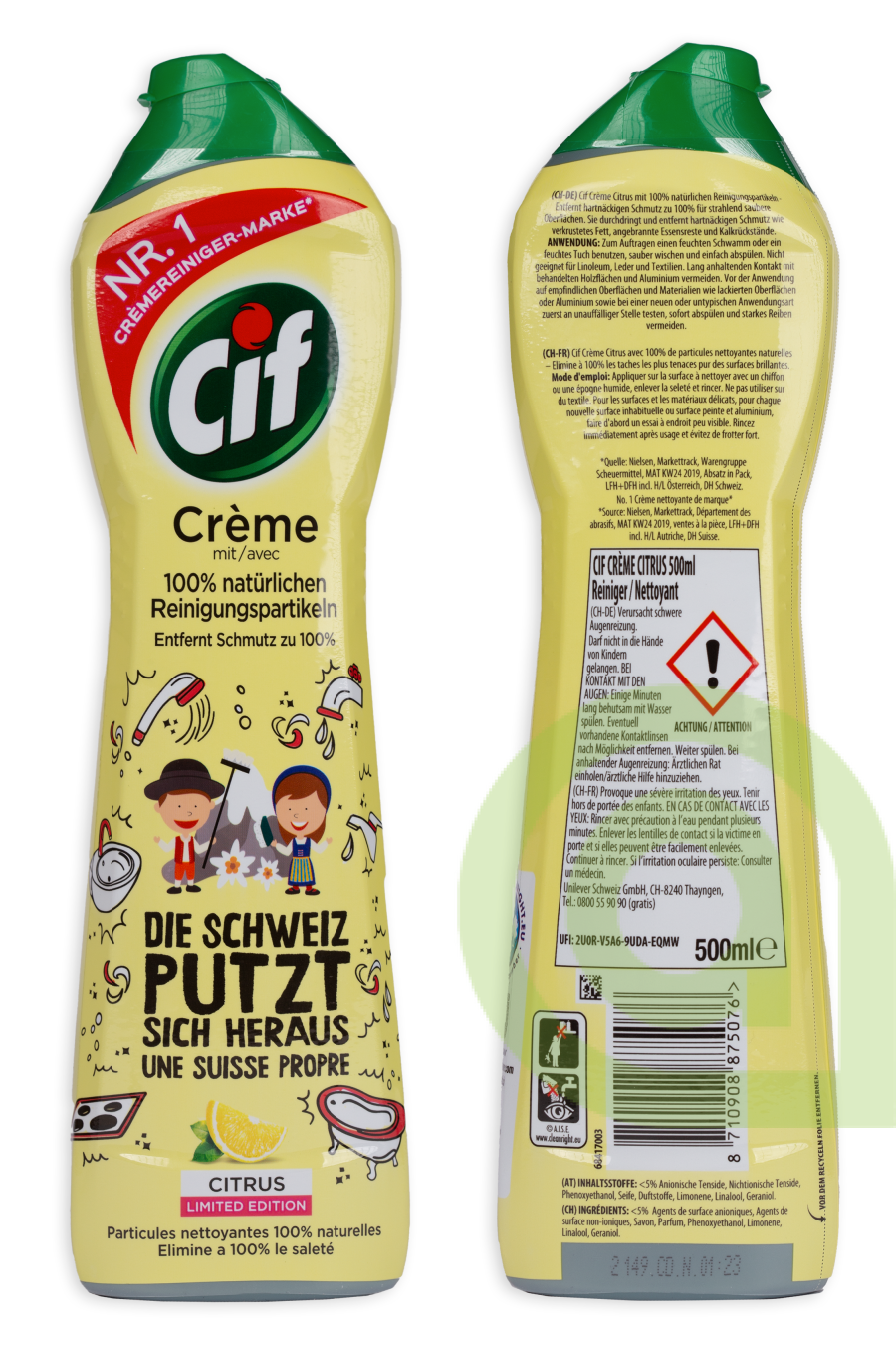 Cif cream Original, 500ml, žltý