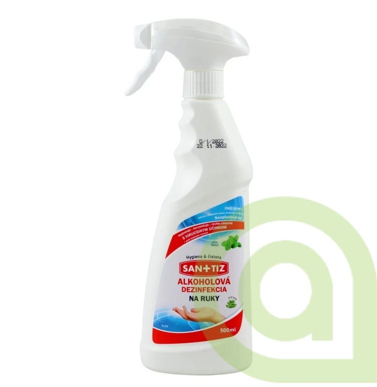 SANITIZ dezinfekcia s rozprašovačom 500ml
