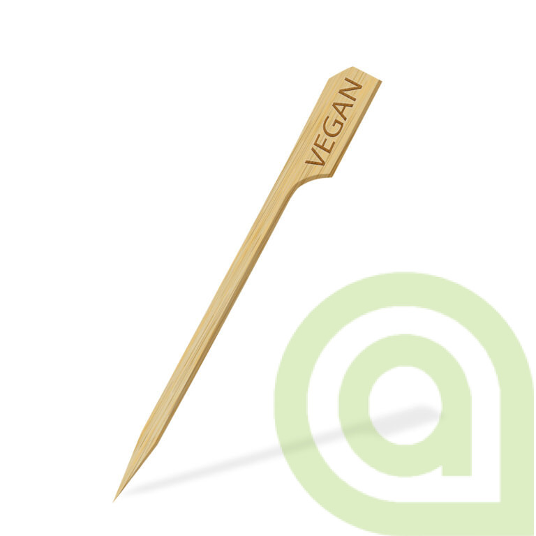 Napichovadlo pre značenie bambus FSC 100%) "VEGAN" 9cm [250 ks]
