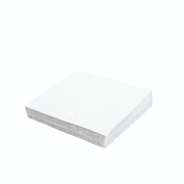 SERVÍTKY 2-VRSTVÉ 33 X 33 CM biele